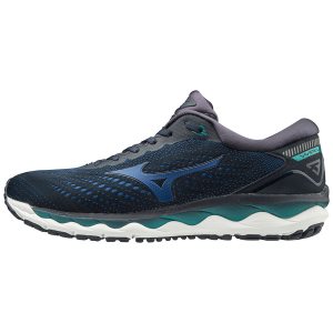 Mizuno Wave Sky 3 Erkek Koşu Ayakkabısı Lacivert (Tr.JVE)